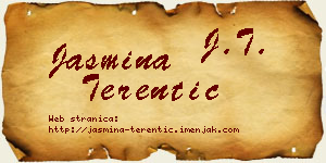 Jasmina Terentić vizit kartica